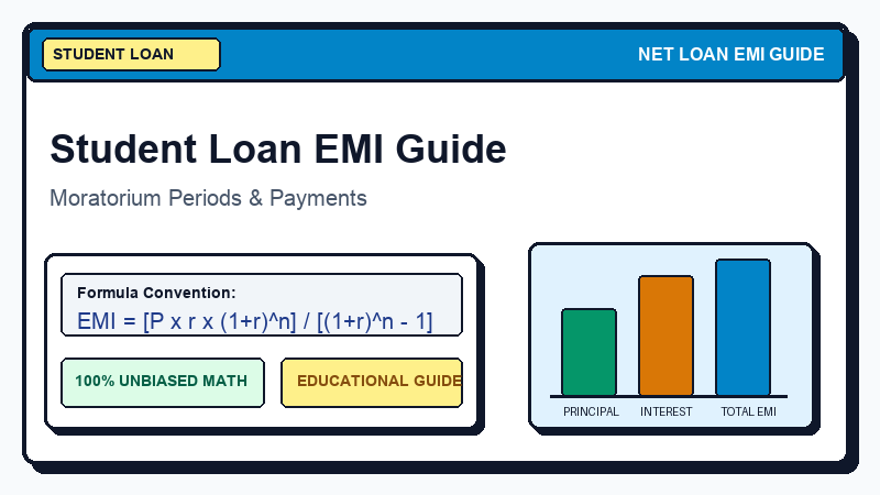 Education Loan EMI Calculator Guide: Plan Your Study Finance - Net Loan EMI Calculator Guide